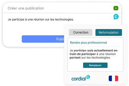 Reformulez vos textes avec le correcteur Cordial